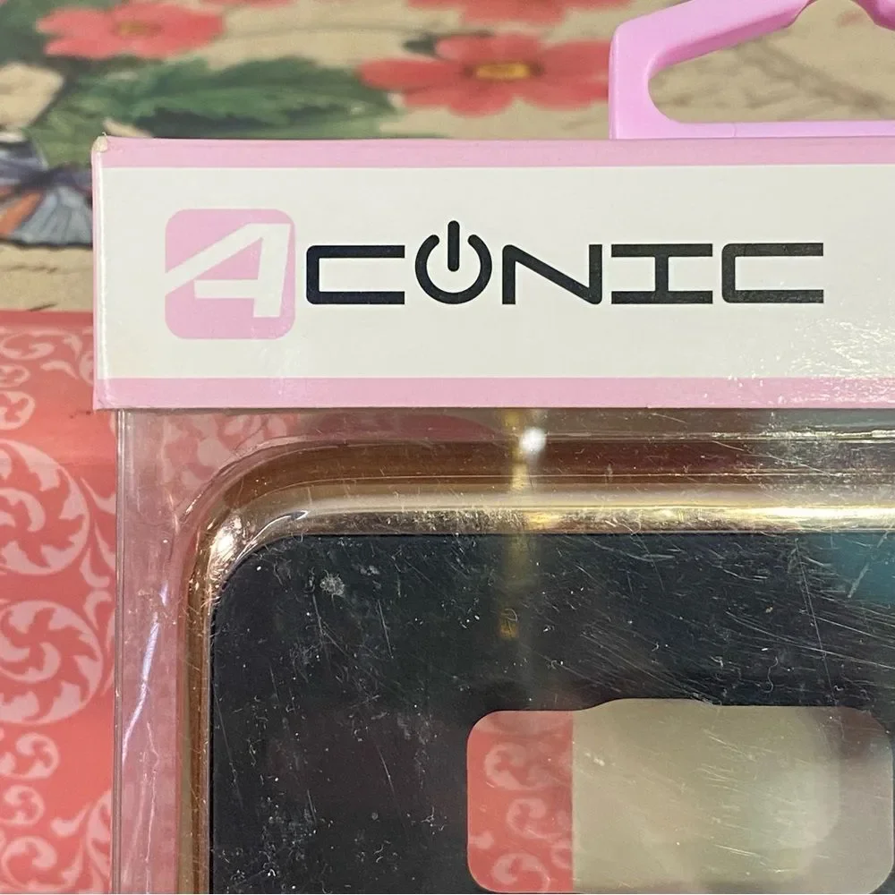 Conic NWT Black Chrome Edge Case for Galaxy S8 Slim Fit Easy Access to Ports